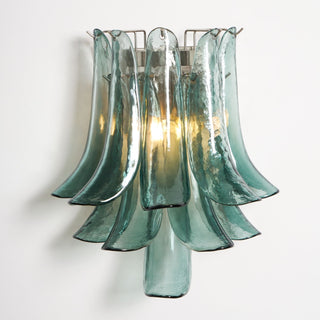 Aurora Luminaire Mural Pétale Forme Verre Vintage Artistique