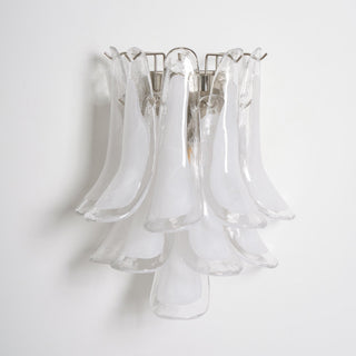 Aurora Luminaire Mural Pétale Forme Verre Vintage Artistique