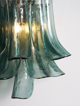 Aurora Luminaire Mural Pétale Forme Verre Vintage Artistique