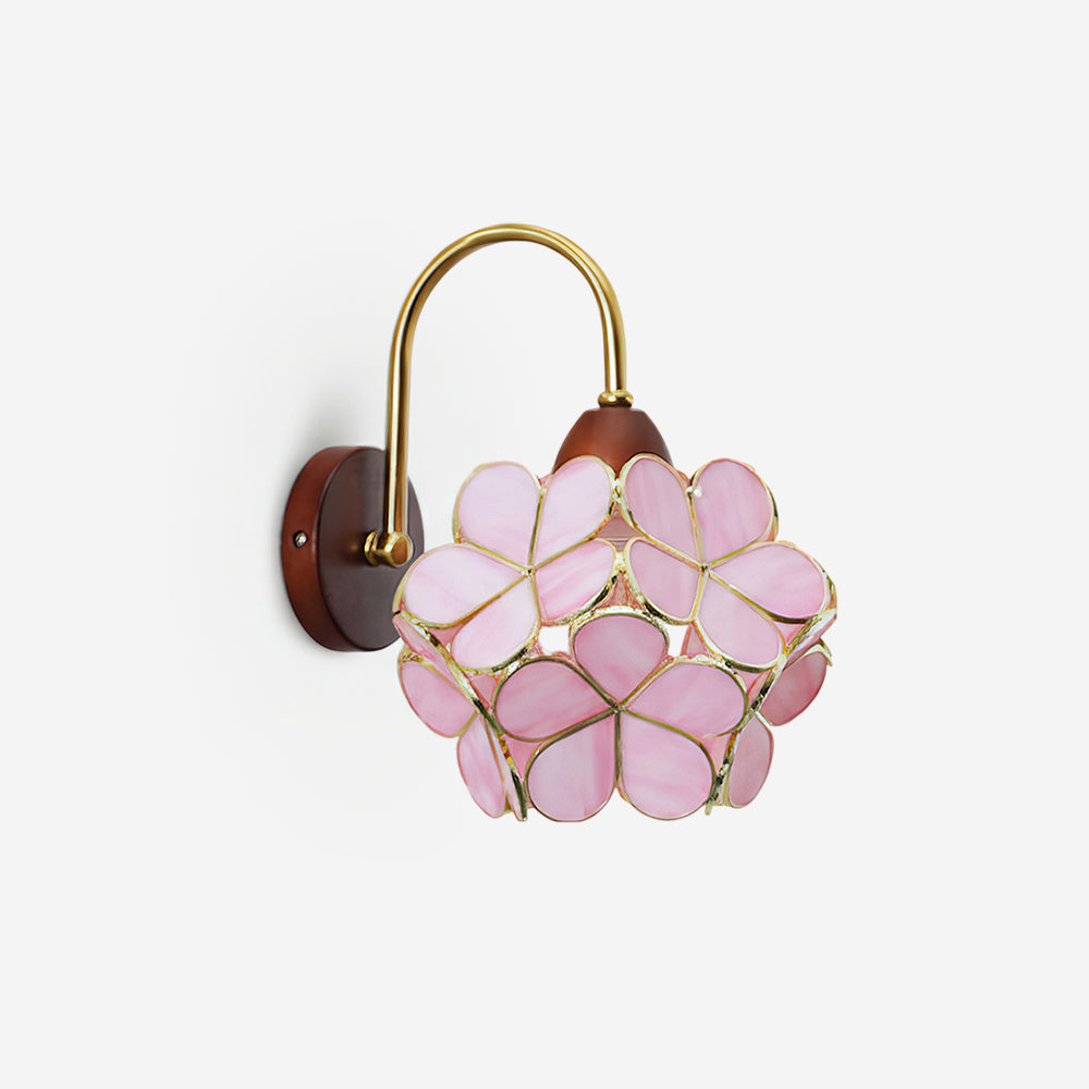 Petals-Bois Applique Murale