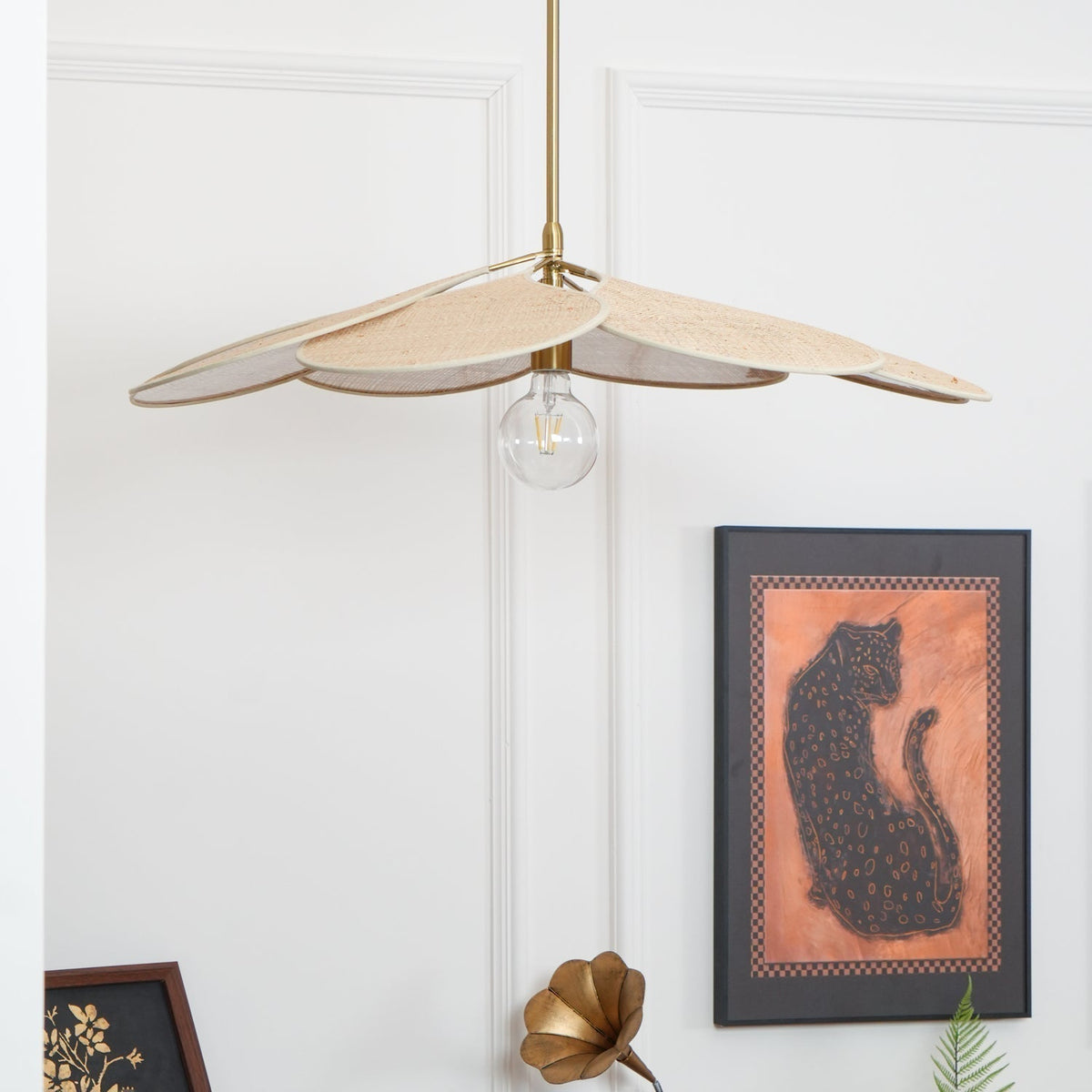 Brinanne Suspension en Tissu Bohémienne