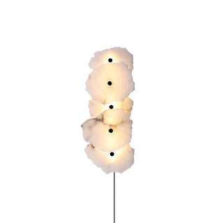 Petra Alabaster Plug-in Wall Lamp-Neutral Decor