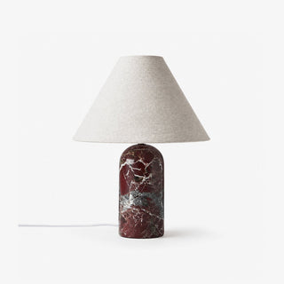 Petra Marble Table Lamp-Neutral Decor