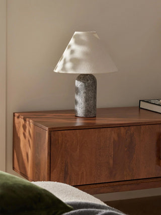 Petra Marble Table Lamp-Neutral Decor