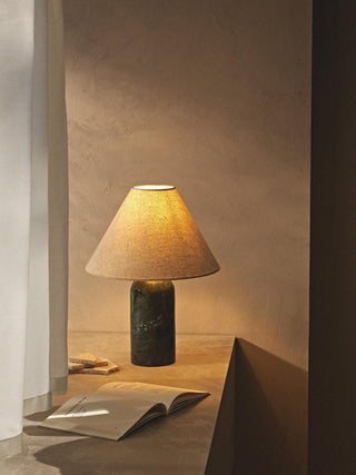 Petra Marble Table Lamp-Neutral Decor