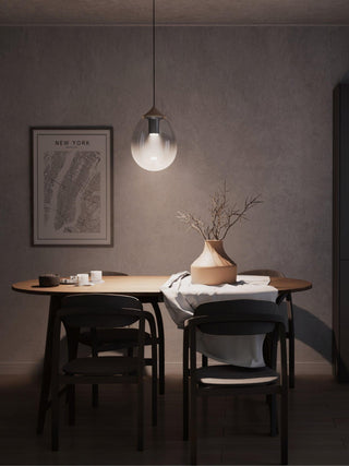 Ovoin Suspension Lampe Artistique en Verre