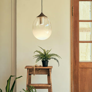 Ovoin Suspension Lampe Artistique en Verre
