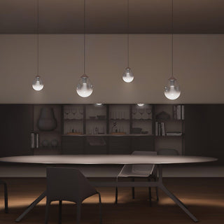 Ovoin Suspension Lampe Artistique en Verre