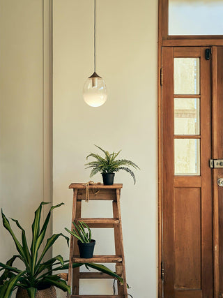 Ovoin Suspension Lampe Artistique en Verre