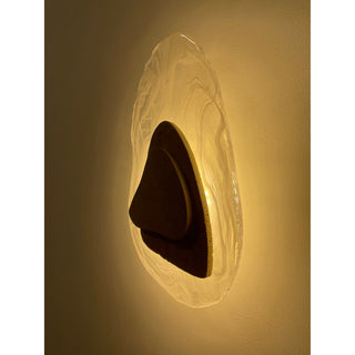 Zenorarae Applique Murale Verre Travertin Créativité Individuelle