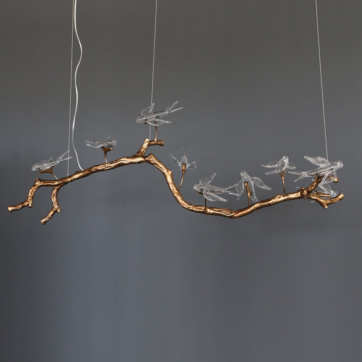 Dovemere Lustre Linéaire À Branches Et Oiseaux – vue 11