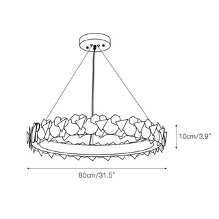 Philomenos Lustre Métal Halo Minimaliste Moderne