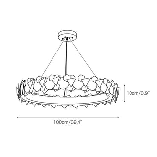 Philomenos Lustre Métal Halo Minimaliste Moderne