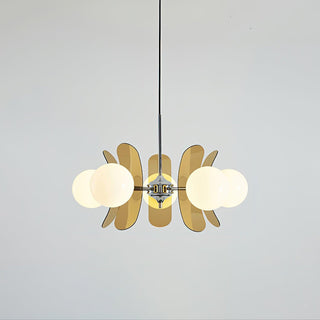 Lustra Lustre en Verre Moderne Chrome Élégant-Luire