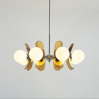 Lustra Lustre en Verre Moderne Chrome Élégant-Luire
