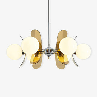 Lustra Lustre en Verre Moderne Chrome Élégant-Luire