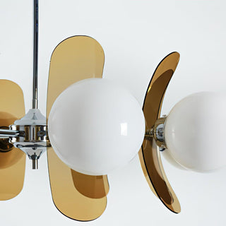 Lustra Lustre en Verre Moderne Chrome Élégant-Luire