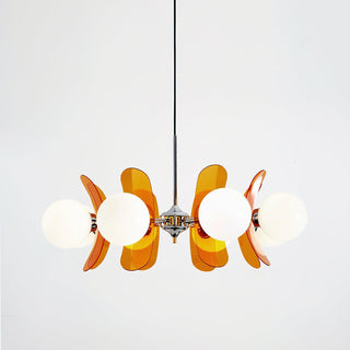 Lustra Lustre en Verre Moderne Chrome Élégant-Luire