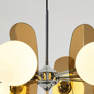 Lustra Lustre en Verre Moderne Chrome Élégant-Luire