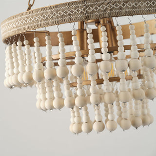 Avrinir Lustre Bois Luxe Postmoderne Grand