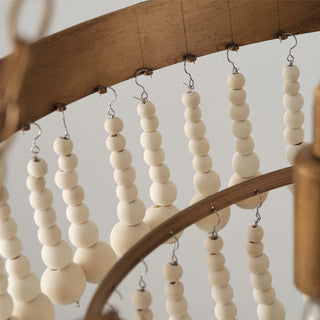 Avrinir Lustre Bois Luxe Postmoderne Grand
