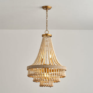 Avrinir Lustre Bois Luxe Postmoderne Grand
