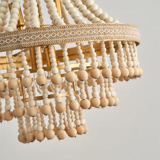 Avrinir Lustre Bois Luxe Postmoderne Grand
