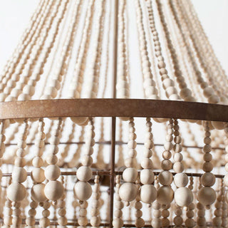 Avrinir Lustre Bois Luxe Postmoderne Grand