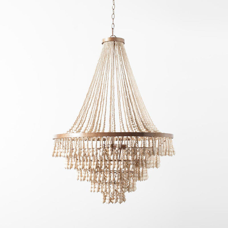 Avrinir Lustre Bois Luxe Postmoderne Grand