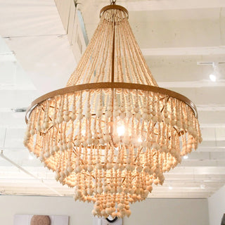Avrinir Lustre Bois Luxe Postmoderne Grand