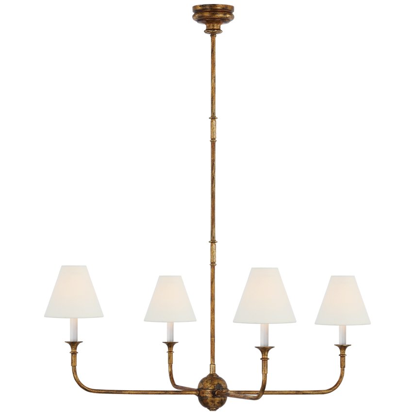 Soreline Suspension Lampe Bougie Noire Évasée