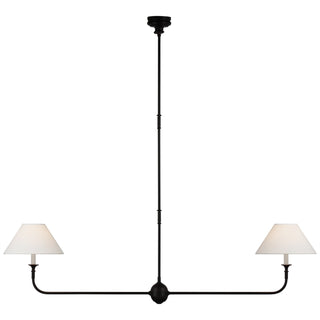 Lustra Suspension Lampe Bougie Noire Évasée