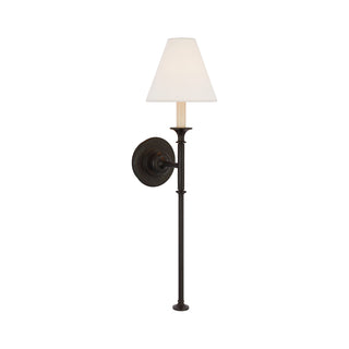Cygnus Applique Murale Tissu Noir Minimaliste Traditionnelle Moderne