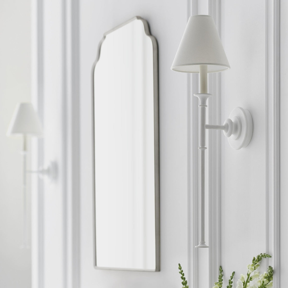 Vireon Applique Murale Industrielle Vintage en Tissu