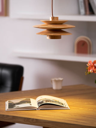 Eldora Suspension Rétro en Bois
