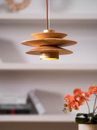 Eldora Suspension Rétro en Bois
