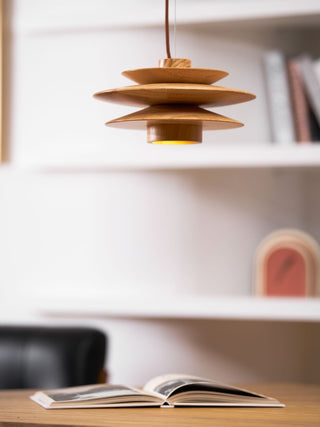 Eldora Suspension Rétro en Bois