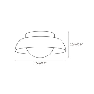 Cuvela Plafonnier Minimaliste Moderne En Travertin