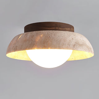 Cuvela Plafonnier Minimaliste Moderne En Travertin