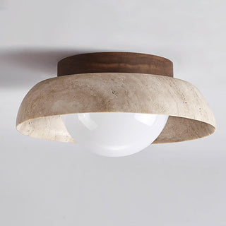 Cuvela Plafonnier Minimaliste Moderne En Travertin