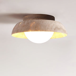 Cuvela Plafonnier Minimaliste Moderne En Travertin