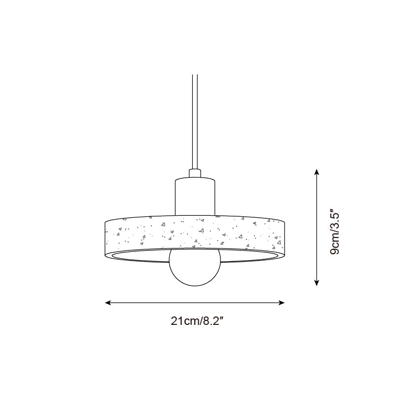 Caven Pendant Light Travertine Cluster-Neutral Decor