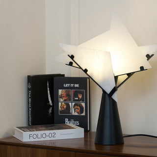 Aursilion Lampe de Table en Albâtre
