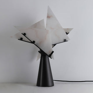 Aursilion Lampe de Table en Albâtre