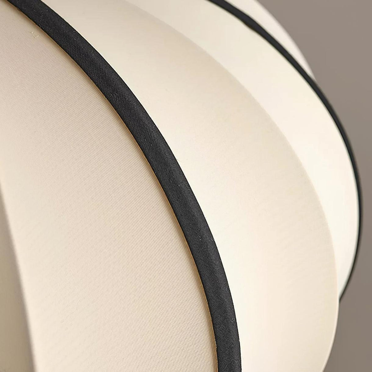 Lumara Pendant Lamp Fabric Lantern Frame Vintage-Neutral Decor