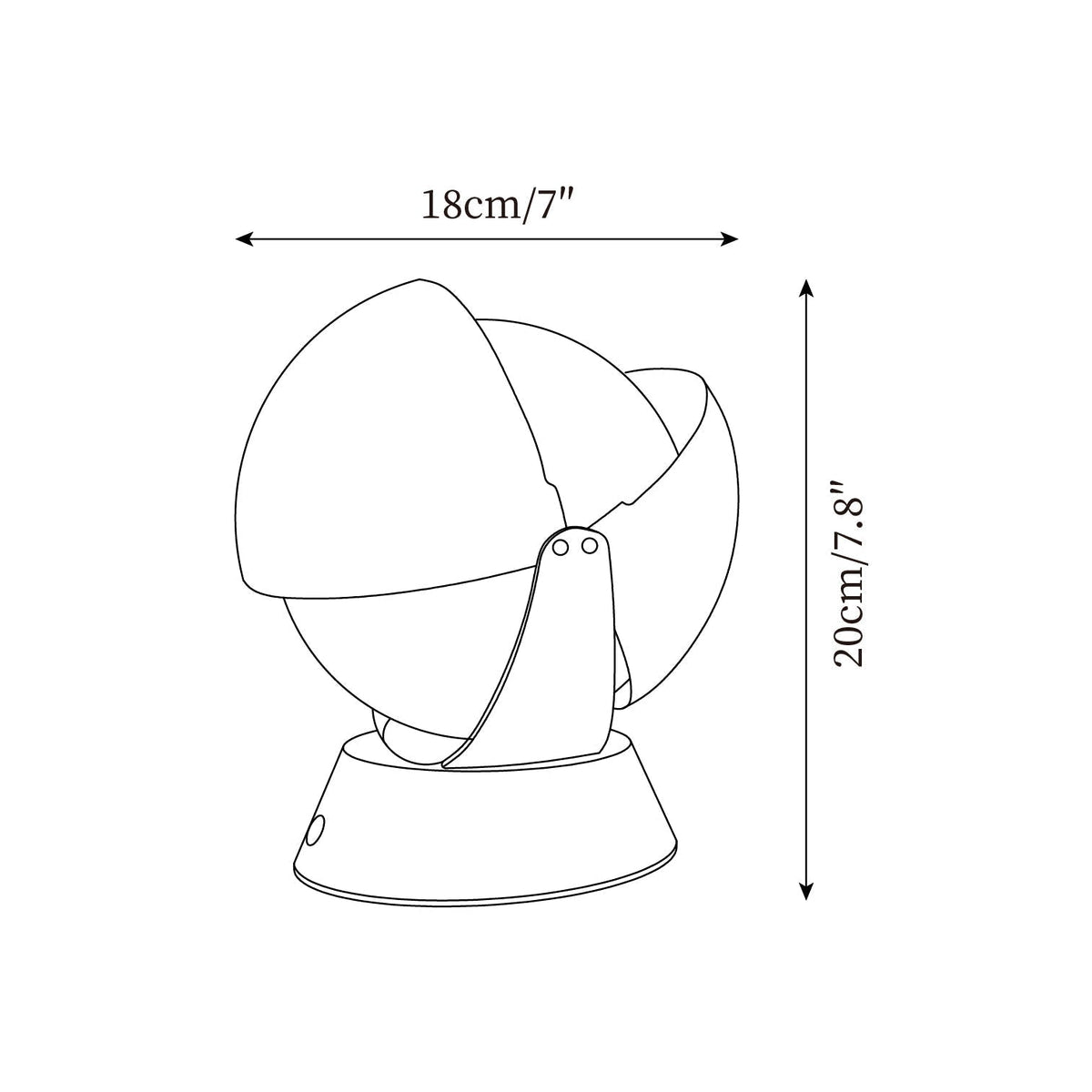 Sunel Lampe de Table