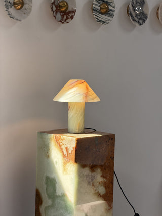 Pillar Lampe de Table en Pierre