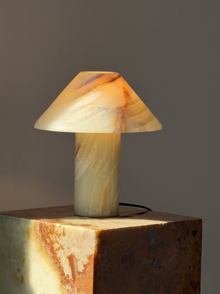 Pillar Lampe de Table en Pierre