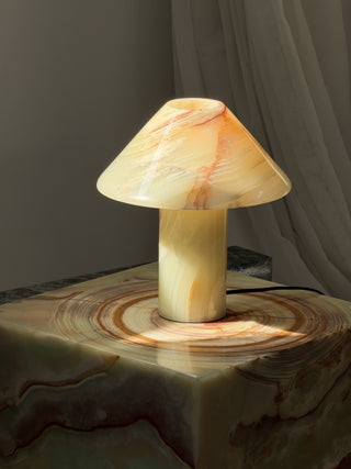 Pillar Lampe de Table en Pierre