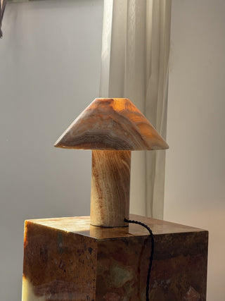 Pillar Lampe de Table en Pierre